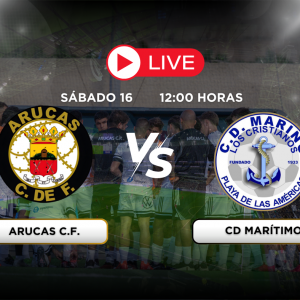 arucas cf vs cd marítimo | cadete autonómico