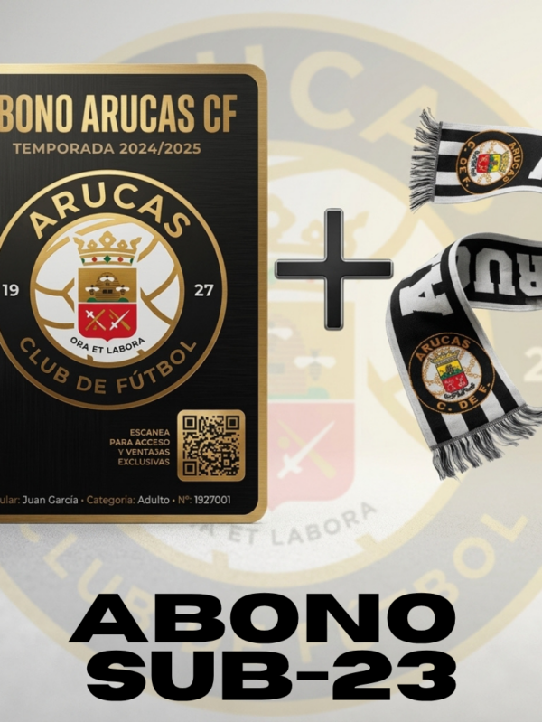 Abono SUB-23 + Bufanda Gratis